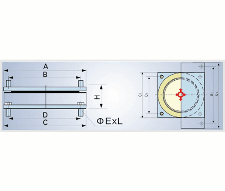 Free Sliding Pot Bearing